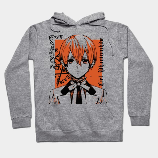 Black butler | Ciel Hoodie by BeeDart